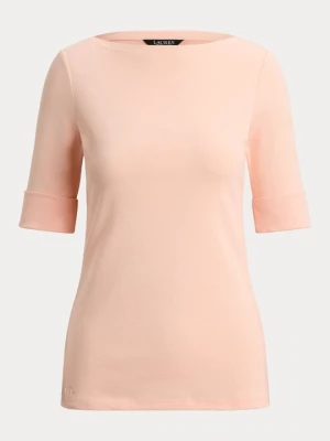Obrázek produktu Jednoduché tričko Lauren Ralph Lauren korálová