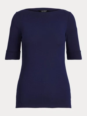 Obrázek produktu Jednoduché tričko Lauren Ralph Lauren tmavě modrá
