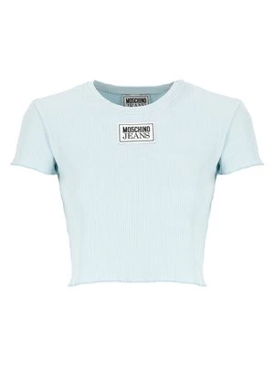 Obrázek produktu Jednoduché tričko MOSCHINO světle modrá