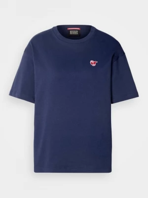 Obrázek produktu Jednoduché tričko Scotch & Soda tmavě modrá