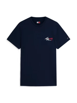 Obrázek produktu Jednoduché tričko Tommy Jeans tmavě modrá