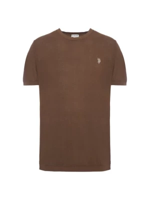Obrázek produktu Jednoduché tričko U.S. POLO ASSN. hnědá
