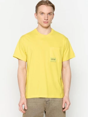 Obrázek produktu Jednoduché tričko Versace Jeans Couture žlutá