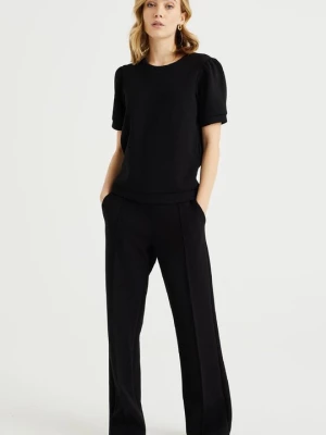 Obrázek produktu Jednoduché tričko WE Fashion černá