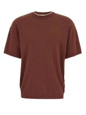 Obrázek produktu Jednoduché tričko WE Fashion hnědá