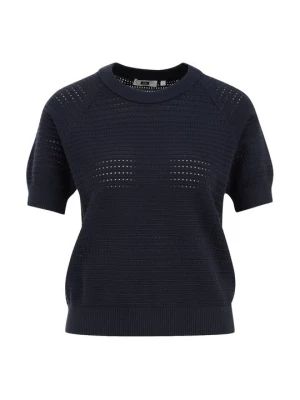 Obrázek produktu Jednoduché tričko WE Fashion skvrnitě tmavě modrá