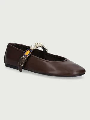 Obrázek produktu Jeffrey Campbell baleríny Amarissa hnědá