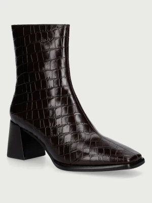Obrázek produktu Jeffrey Campbell kotníkové boty dámské kožené Sherpal-2l hnědá