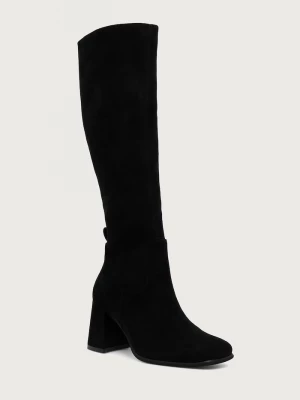 Obrázek produktu Jeffrey Campbell kozačky nad kolena na sloupku dámské HOTLAVA-K2 černá