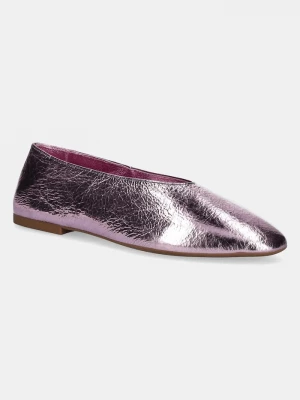 Obrázek produktu Jeffrey Campbell Kožené baleríny Jeffrey Campbell Romp fialová