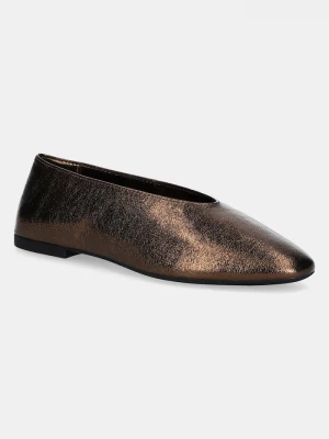 Obrázek produktu Jeffrey Campbell Kožené baleríny Jeffrey Campbell Romp hnědá