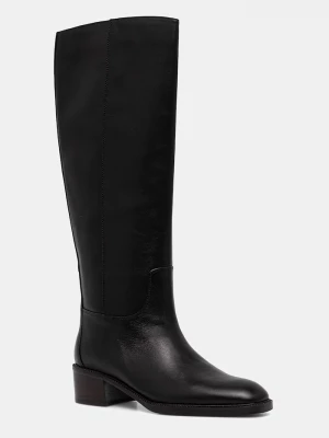 Obrázek produktu Jeffrey Campbell Kožené kozačky Jeffrey Campbell LADA černá