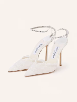 Obrázek produktu Jimmy Choo Slingpumps Saeda 100 S Ozdobnými Kamínky režná