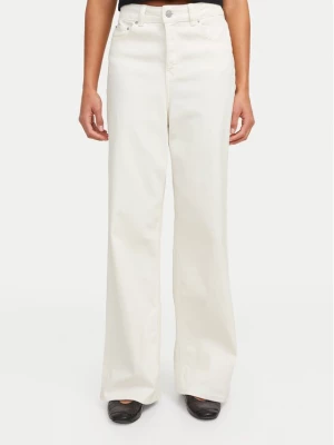 Obrázek produktu JJXX Jeansy Tokyo 12269078 Écru Wide Leg Krémová