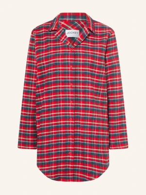 Obrázek produktu Jockey Noční Košile Z Flanelu červená / tmavě modrá / bílá