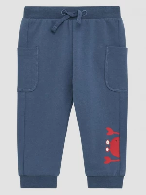 Obrázek produktu Joggingové kalhoty s nakládanými kapsami a potiskem s.Oliver modrá