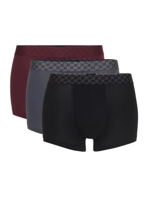 Obrázek produktu JOOP! Boxerky grafitová / tmavě červená / černá