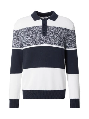 Obrázek produktu JOOP! Jeans Svetr 'Odin' marine modrá / bílá