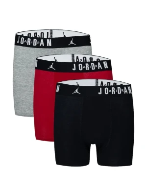 Obrázek produktu Jordan boxerky dětské bavlněné s elastanem 3-pack červená