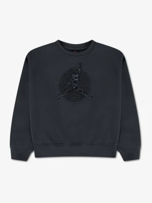 Obrázek produktu Jordan Mikina 'FIERCE & FEARLESS' antracitová / tmavě šedá / černá