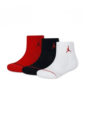 Obrázek produktu Jordan sportovní ponožky dětské 3-pack červená