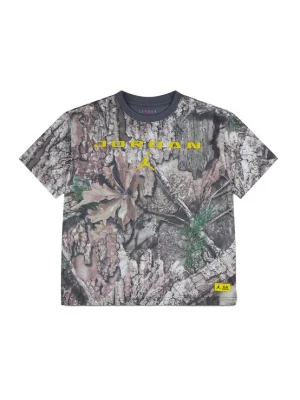Obrázek produktu Jordan Tričko 'MJ' hnědá / žlutá / tmavě šedá / offwhite