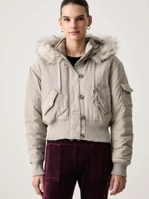 Obrázek produktu Juicy Couture bunda dámská CAMILLE REBELLE NYLON béžová