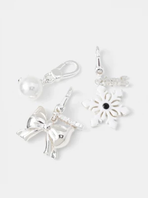 Obrázek produktu Juicy Couture Charms Juicy Couture KAYLE CHRISTMAS CHARM SET 3-pack stříbrná