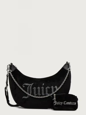 Obrázek produktu Juicy Couture crossbody kabelka dámská velurová KIMBERLY černá