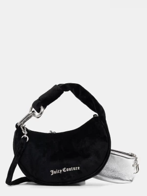 Obrázek produktu Juicy Couture hobo kabelka dámská velurová Blossom černá