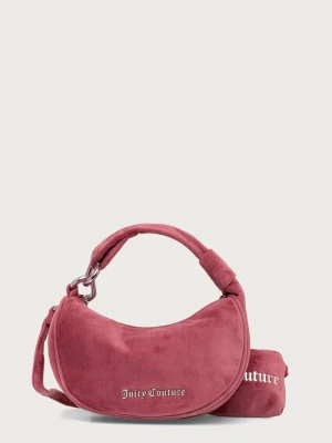 Obrázek produktu Juicy Couture hobo kabelka dámská velurová Blossom růžová