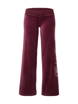 Obrázek produktu Juicy Couture Kalhoty vínově červená / bílá