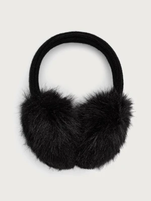 Obrázek produktu Juicy Couture klapky na uši dámské FAUX FUR černá