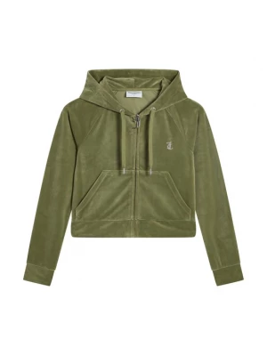 Obrázek produktu Juicy Couture Mikina 'MADISON' olivová / průhledná