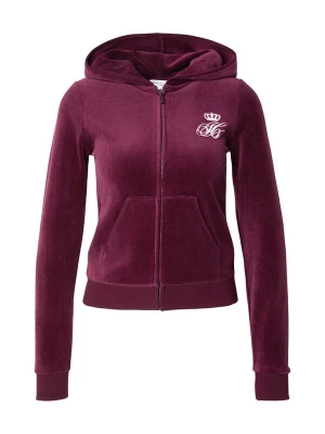 Obrázek produktu Juicy Couture Mikina 'Robyn' vínově červená / bílá