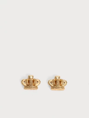 Obrázek produktu Juicy Couture Náušnice 'Crown Stud Earrings' zlatá