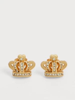 Obrázek produktu Juicy Couture Náušnice 'Crystal Crown' zlatá
