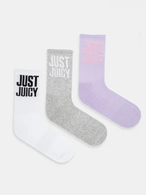 Obrázek produktu Juicy Couture Ponožky Juicy Couture CREW SOCK 3 PACK 3-pack