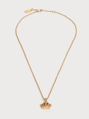 Obrázek produktu Juicy Couture Řetízek 'Crystal Crown Pendant' zlatá / průhledná