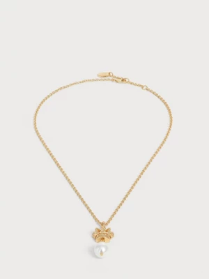 Obrázek produktu Juicy Couture Řetízek 'Heritage' zlatá / perlově bílá