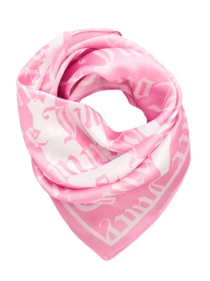 Obrázek produktu Juicy Couture Šála 'TULIP' světle růžová / bílá