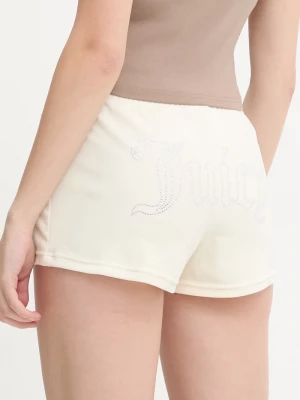 Obrázek produktu Juicy Couture šortky dámské velurové TAMIA SHORTS béžová