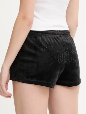 Obrázek produktu Juicy Couture šortky dámské velurové TAMIA SHORTS černá