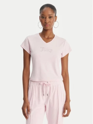 Obrázek produktu Juicy Couture T-Shirt Capped JCWCT126318 Růžová Slim Fit