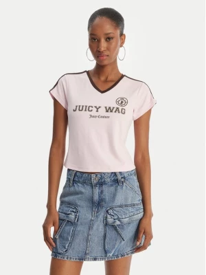 Obrázek produktu Juicy Couture T-Shirt Juicy Wag JCWCT126319 Růžová Slim Fit