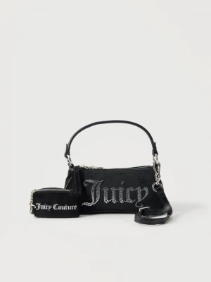 Obrázek produktu Juicy Couture Taška přes rameno 'KIMBERLY' černá / stříbrná