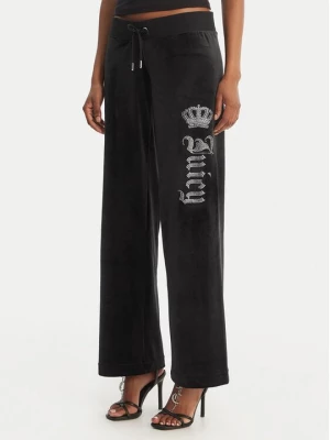 Obrázek produktu Juicy Couture Teplákové kalhoty Gothic Crown JCBBJ126806 Černá Straight Leg