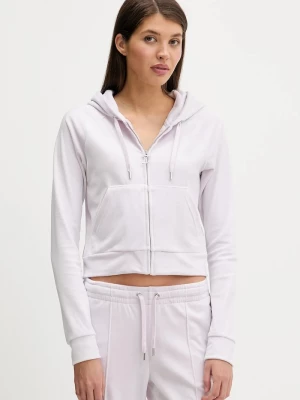 Obrázek produktu Juicy Couture Velurová mikina Juicy Couture fialová