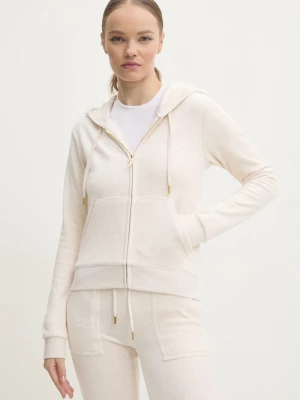 Obrázek produktu Juicy Couture Velurová mikina Juicy Couture ROBERTSON GOLD béžová