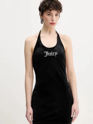 Obrázek produktu Juicy Couture Velurové šaty Juicy Couture HALTER černá